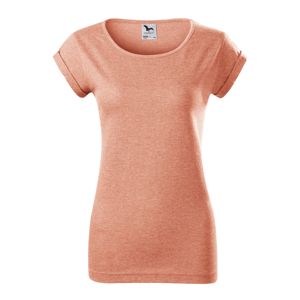 MALFINI Dámske tričko Fusion - Sunset melír | S