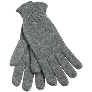 Myrtle Beach Pletené rukavice MB505 - Tmavošedý melír | L/XL